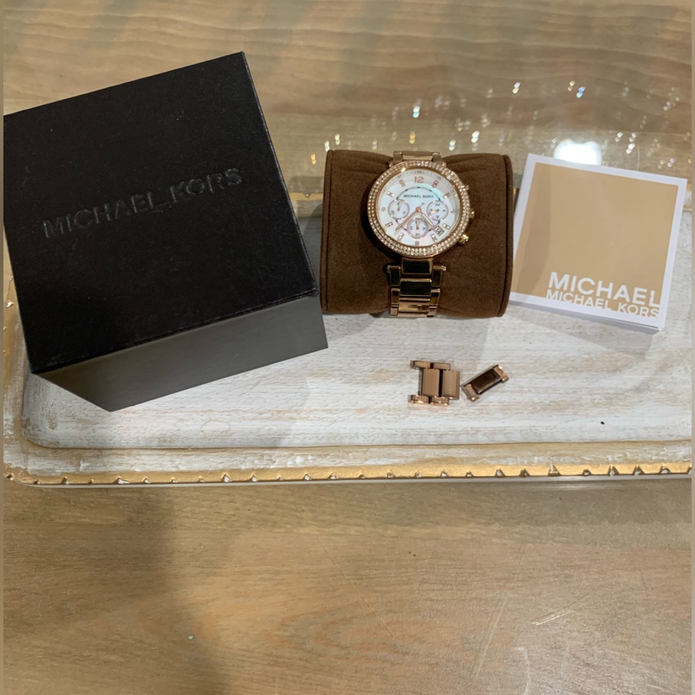 Michael Kors Rose Gold Watch